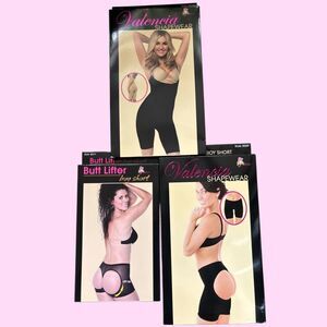 Valencia-Seamless full body shaper-Boy Short Butt Lifter-Butt Lifter/Long thigh